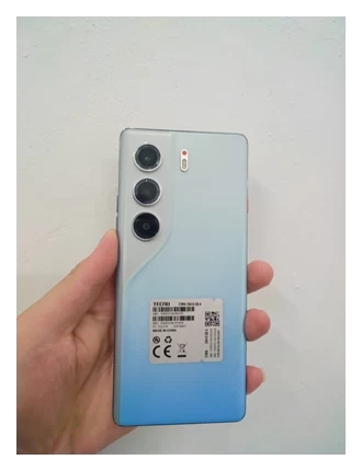 Điện thoại di động Tecno CM6 (Tecno Camon 40 Pro) 256+8, màu Trắng Băng Sơn