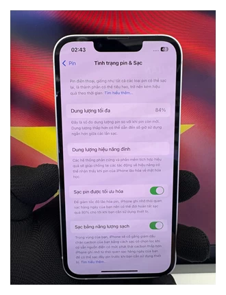 ĐTDĐ Apple iPhone 13 128GB Starlight -  IP13C128S - TBH - Cũ