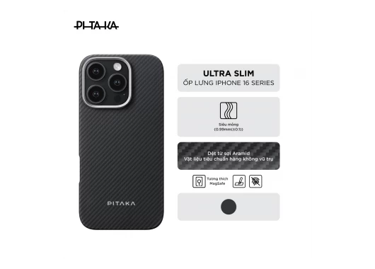 Ốp lưng PITAKA Ultra-Slim iPhone 16 Pro Max