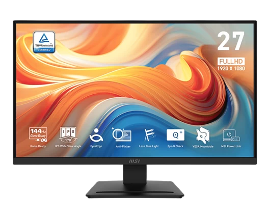 Màn Hình MSI PRO MP273L E14 (27 inch/IPS/FHD/144Hz/1ms) - Chính hãng