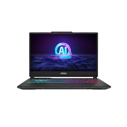 Laptop Gaming MSI Cyborg 15 AI A1VEK-245VN (Intel Core Ultra 5 135H/RTX 4050 6GB GDDR6/15.6" FHD/16GB/512GB SSD/Windows 11/Đen) - Chính hãng