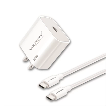 Bộ sạc nhanh Volwatt 20w C to C