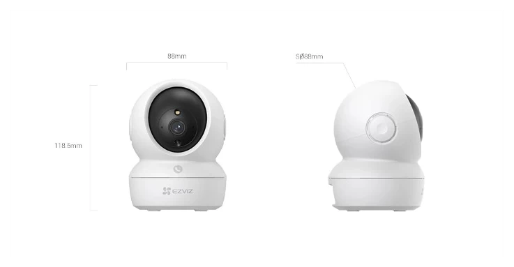 Camera IP Wifi EZVIZ C6N Pro 2K 3MP - Chính hãng Trắng