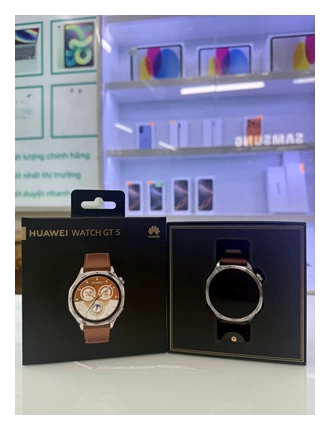 Đồng hồ thông minh HUAWEI VLI-B19 GT5 46mm/DÂY DA/NÂU(6942103131110) - 3DMTQ24914002732 - GT541DNU