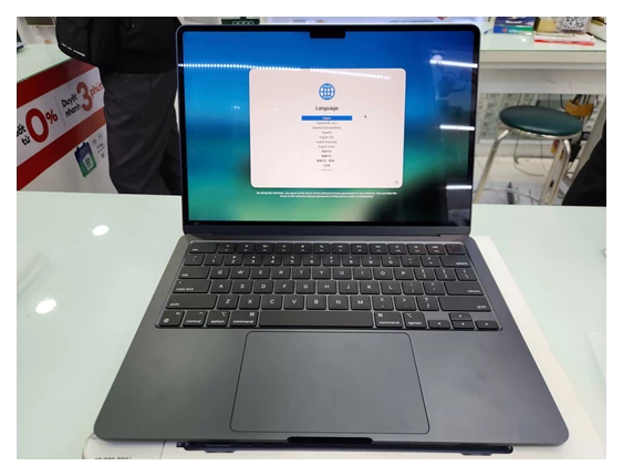 MTXT MacBook Air M2 13.6 inch 2024, 8CPU-8GPU, 16GB/256GB, Midnight - MC7X4SA/A - TBH