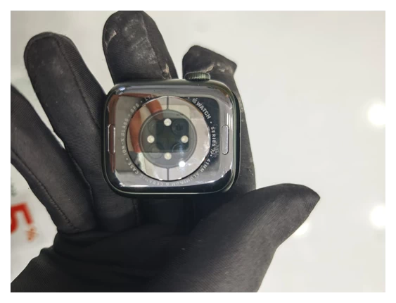 Apple Watch Series 7 GPS + Cellular, 41mm Green Aluminium Case with Clover Sport Band - Regular, MKHT3VN/A  - TBH