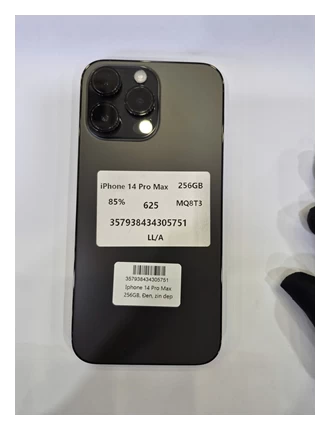 ĐTDĐ Apple iPhone 14 Pro Max 256GB Space Black - Cũ - Cũ