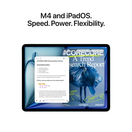 iPad Air M4 13 inch 5G 512GB - Chính hãng Apple Việt Nam Xanh Dương