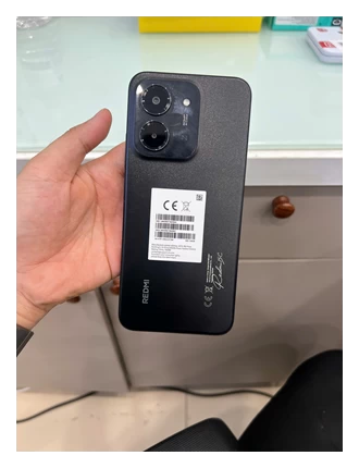 ĐIỆN THOẠI DI ĐỘNG (TEL) REDMI 15C 6.9"/MTK Helio G81 Ultra/4G/128G/50MP+QVGA/8MP/6000mAh (25078RA3EY)/ĐEN (6932554446833) - Cũ