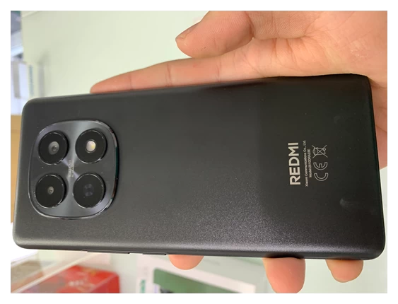 ĐIỆN THOẠI DI ĐỘNG (TEL) REDMI NOTE 15 6.77"/MTK Helio G100-Ultra/6G/128G/108MP+2MP/20MP/6000mAh (2510DRA23E)/ĐEN (6932554476113 - Cũ