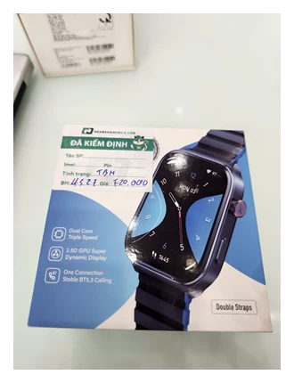 ĐỒNG HỒ THÔNG MINH (WEARABLE) KIESLECT CALLING WATCH KS 2 (BLUE)(YFT2059EU) - Cũ