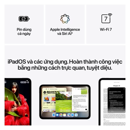 iPad Mini 8 WiFi 128GB Đêm Xanh Thẳm