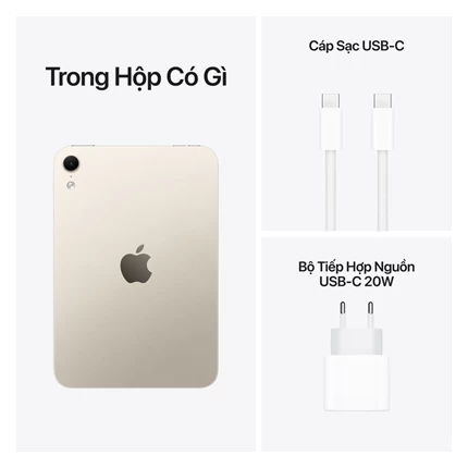 iPad Mini 8 WiFi 128GB Ánh Sao