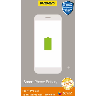 Pin iPhone 11 Pro Chính Hãng PISEN (Dung lượng chuẩn 3046mAh)
