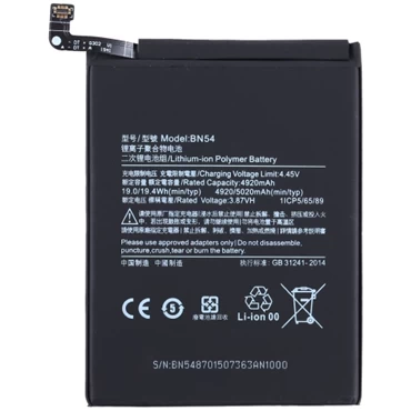 Thay pin Redmi Note 9 (BN54)