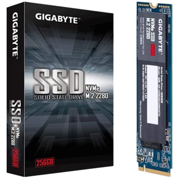 Ổ cứng SSD Gigabyte 256GB M.2 2280 PCIe NVMe Gen 3x4 (Đọc 1700MB/s, Ghi 1100MB/s) - (GP-GSM2NE3256GNTD)