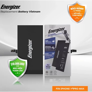 Pin iPhone 14 Pro Max chính hãng Energizer ECA14PM4323P