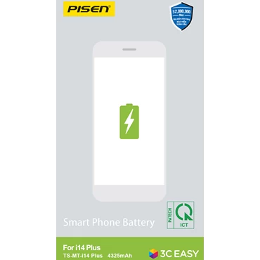 Pin iPhone 14 Plus Chính Hãng PISEN (Dung lượng chuẩn 4325mAh)