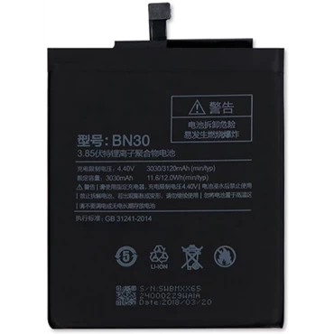 Thay pin Redmi 4a (BN30)