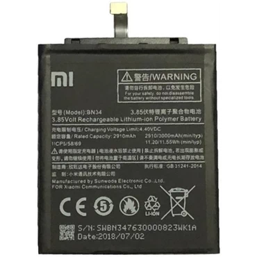 Thay pin Redmi 5A (BN34)