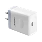 Củ Sạc Pisen Type-C PD Wall Charger - 1 cổng USB Type-C PD3.0 - 18W White