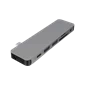 Cổng chuyển HyperDrive Solo 7-in-1 UCB-C Hub (GN21D) - Chính hãng Gray