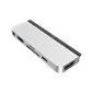 Cổng chuyển HyperDrive 6-in-1 HDMI 4K/60Hz USB-C Hub HD319B - Chính hãng Silver