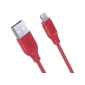 Cáp Micro USB Aukey CB-AM1 1.2m- Chính hãng Red