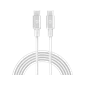 Cáp USB-C to USB-C (3.1) Mophie 1.5M White/Black - Chính hãng White