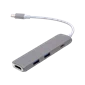 Cổng chuyển hyperdrive 4K HDMI 4-in-1 USB-C Hub - Chính hãng Gray