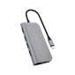 Cổng chuyển HyperDrive Pro 9-in-1 USB-C Hub (HD30F) - Chính hãng Silver