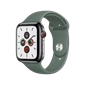 Apple Watch Series 5 GPS + Cellular, 44mm Stainless Milanese Loop=