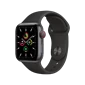 Apple Watch SE (4G) 44mm - Viền nhôm dây cao su - Chính hãng Space Gray
