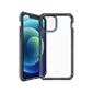Ốp lưng Itskins Hybrid clear iPhone 12 Pro Max Black & Transparent