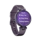 Đồng hồ thông minh Garmin Lily- Bản dây silicon - Chính hãng Purple