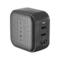 Sạc đa cổng HyperJuice GAN 66W Charger Smallest - Chính hãng Black