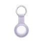 Dây đeo UNIQ Lino Liquid Silicon For Apple Airtag Lavender