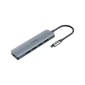 Cổng chuyển đổi dữ liệu Hub Macbook iWalk 5 in 1 – ADH001 Gray
