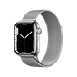 Apple Watch Series 7 - GPS + Cellular, 41mm - Vỏ Thép Dây Thép Silver