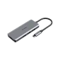 Hub Macbook iWalk HDMI 7 in 1 - ADH003 - Chính hãng Xám