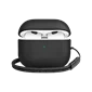 Ốp UNIQ Terra Geniune Leather Airpods 3 2021 Màu Đen
