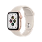 Apple Watch SE - GPS, 44mm - Vỏ Nhôm Dây Cao Su - Chính hãng Gold