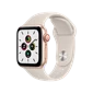 Apple Watch SE (4G) 44mm - Viền nhôm dây cao su - Chính hãng Gold