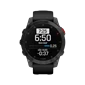 Đồng hồ Garmin Epix Gen 2, Back,Gray Carbon DLC Titanium Màu Đen