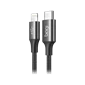 Cáp sạc dù Bagi TypeC ra Lightning - Chính hãng Màu Đen