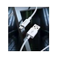 Cáp Pisen ZY USB-A FAST Lightning ZY-AL01-1000 - Chính Hãng Trắng