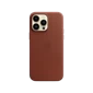 Ốp lưng Apple iPhone14 Pro Max Leather Case with MagSafe - Chính hãng Apple Umber