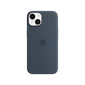 Ốp lưng Apple iPhone14 Plus Silicone Case with MagSafe - Chính hãng Apple Storm Blue