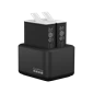 Bộ sạc đôi Gopro Dual Battery Charger + 02 Pin Enduro - Chính Hãng FPT