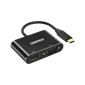 Bộ chuyển đổi USB-C Choetech HUB-M17 (HDMI/VGA) - Chính hãng Màu Đen